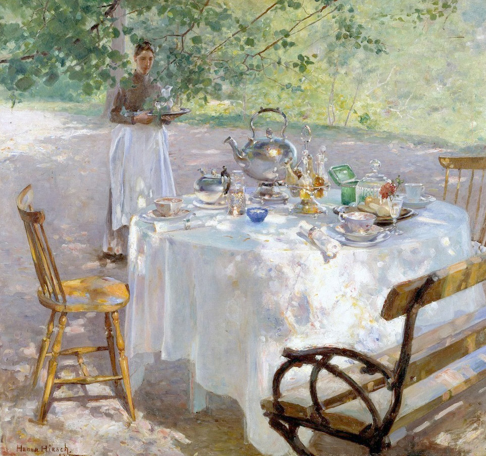 Affresco Импрессионисты и постимпрессионисты Hanna Pauli, Breakfast Time