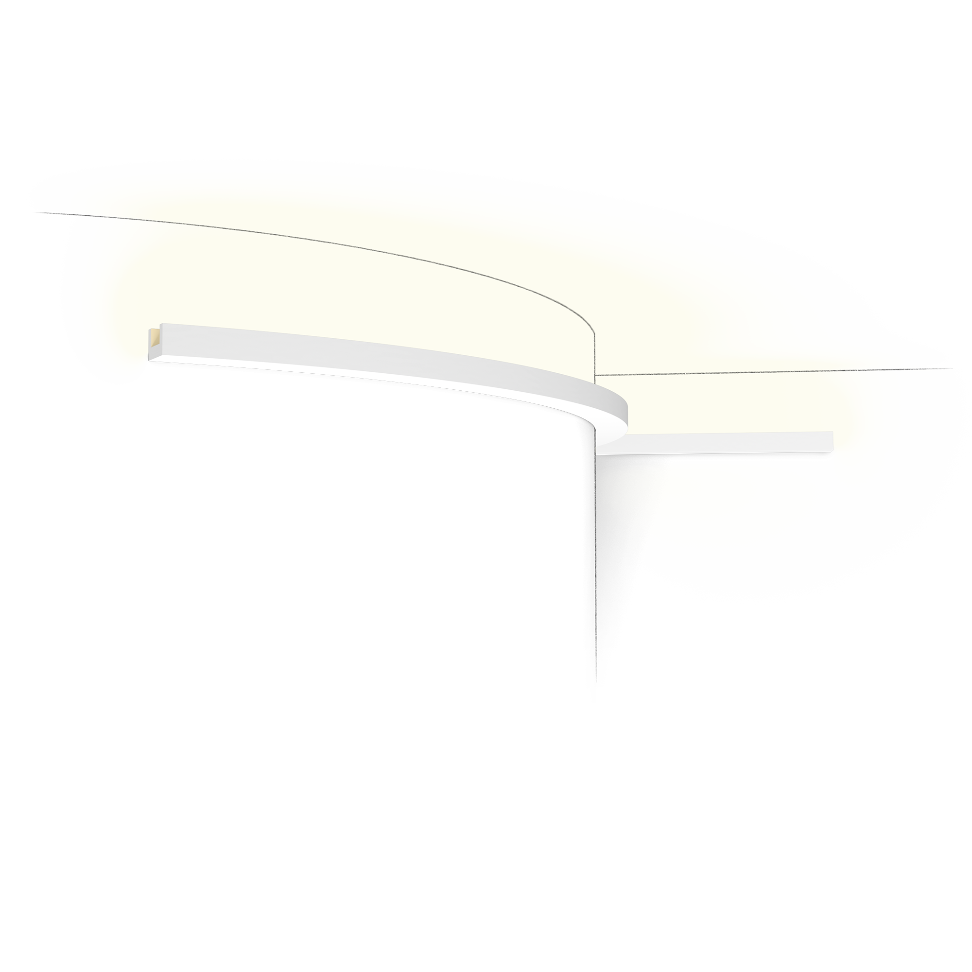 Гибкий профиль для верхней подсветки CX190F U-ПРОФИЛЬ/U-PROFILE