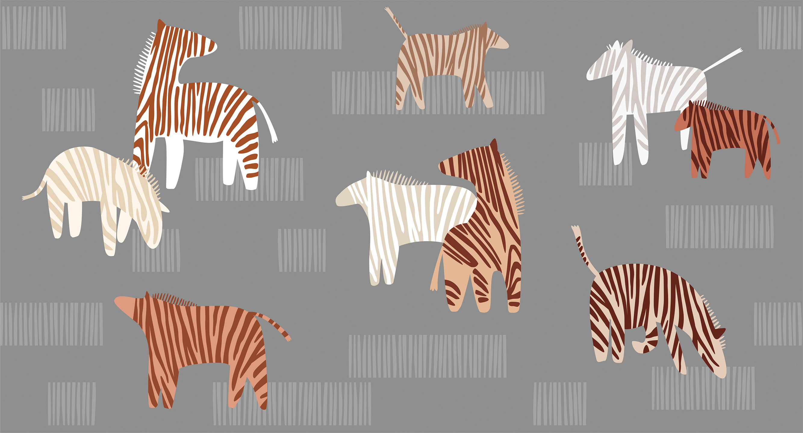 266306 Creativille Забавные зебры