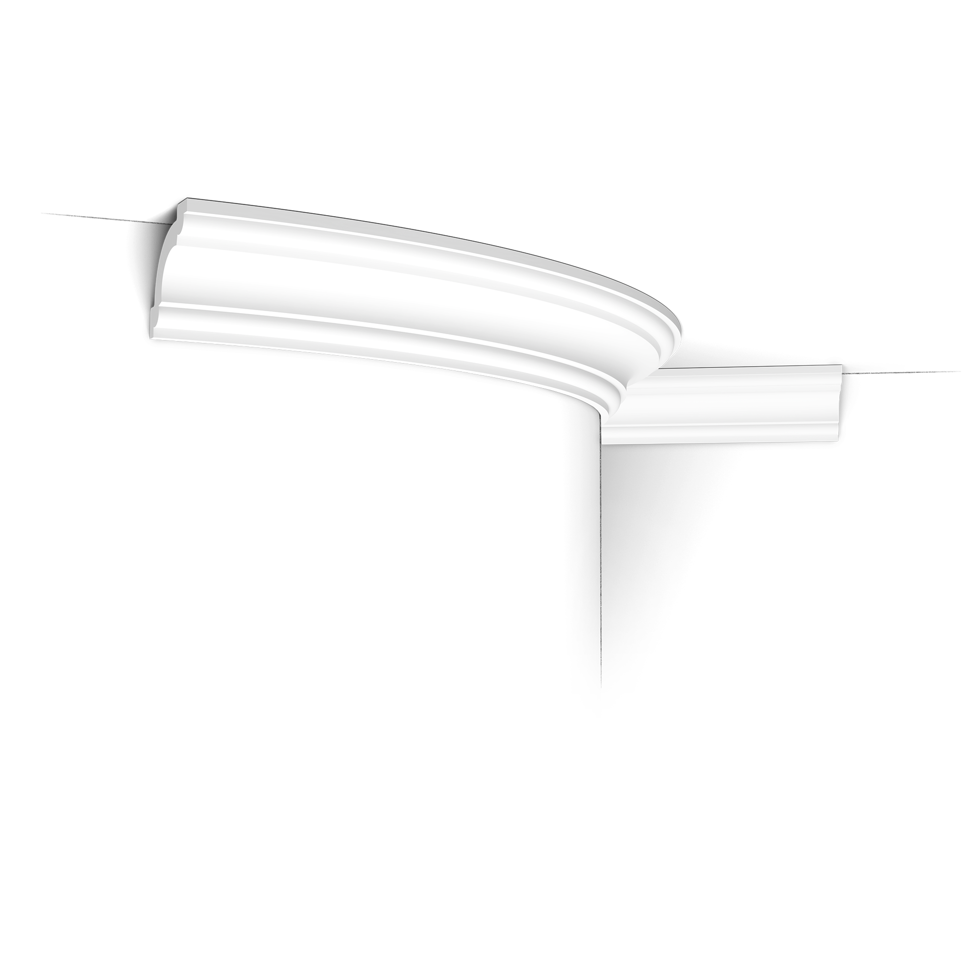 CX124F Гибкий потолочный карниз Orac