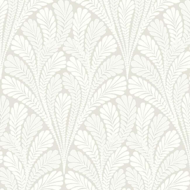 York  Spray and Stick Wallpaper™  Shell Damask Wallpaper- Neutral/Pearl BW3952