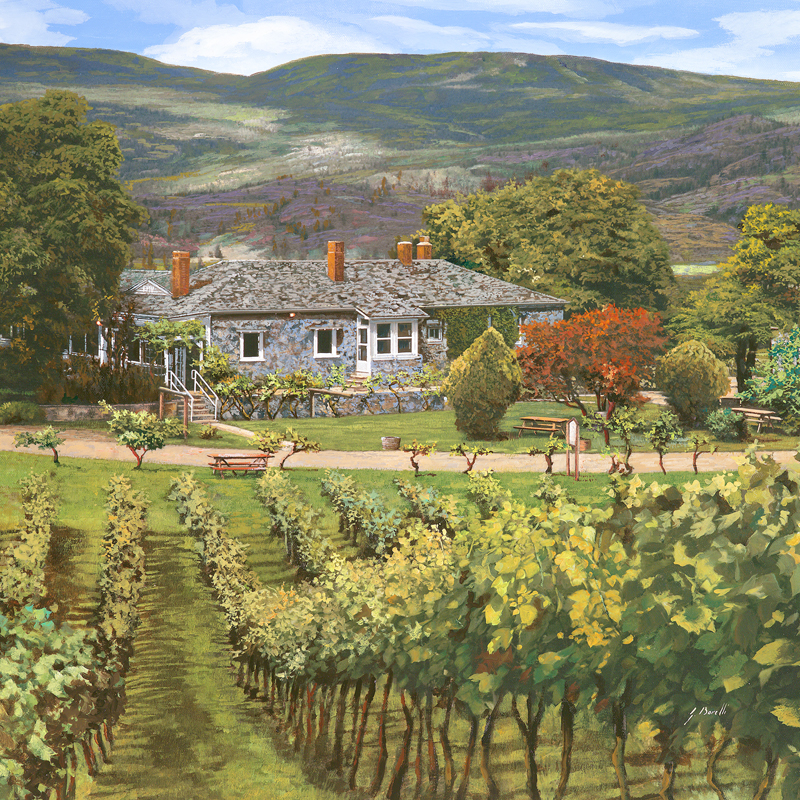 Affresco Живописный пейзаж 6737