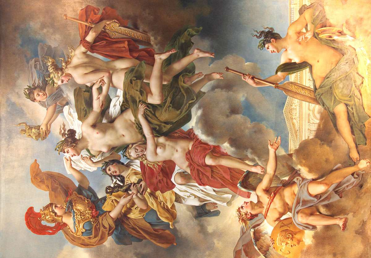 Affresco Сюжеты для потолков 9106