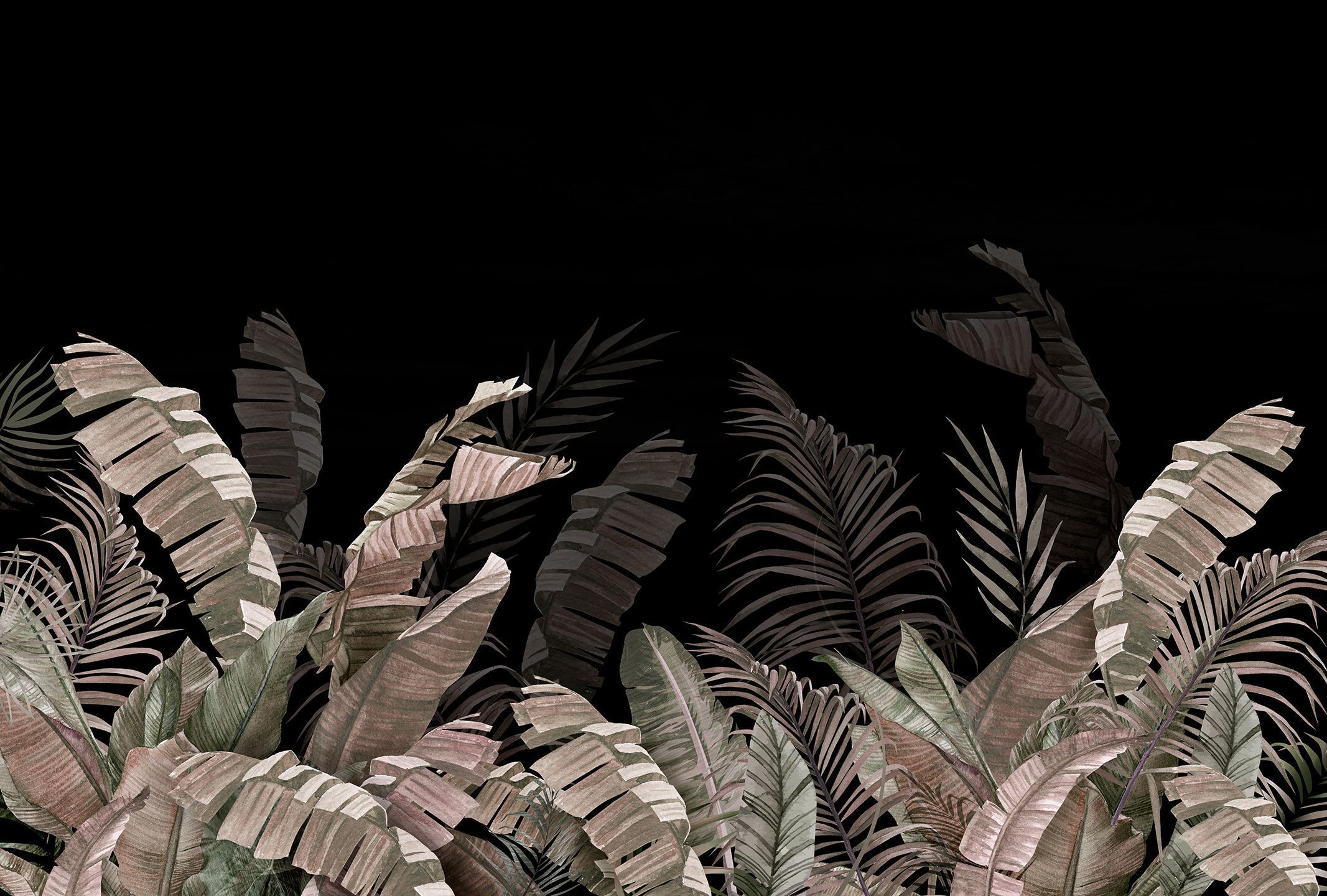 424030 Creativille tропические листья от пола