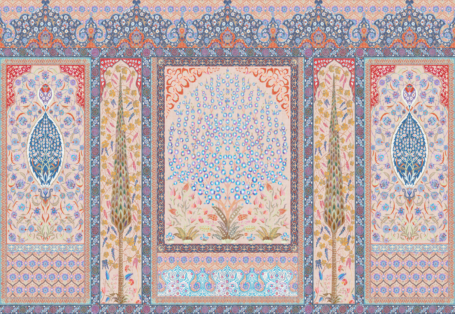 Affresco Восточный орнамент ID135729