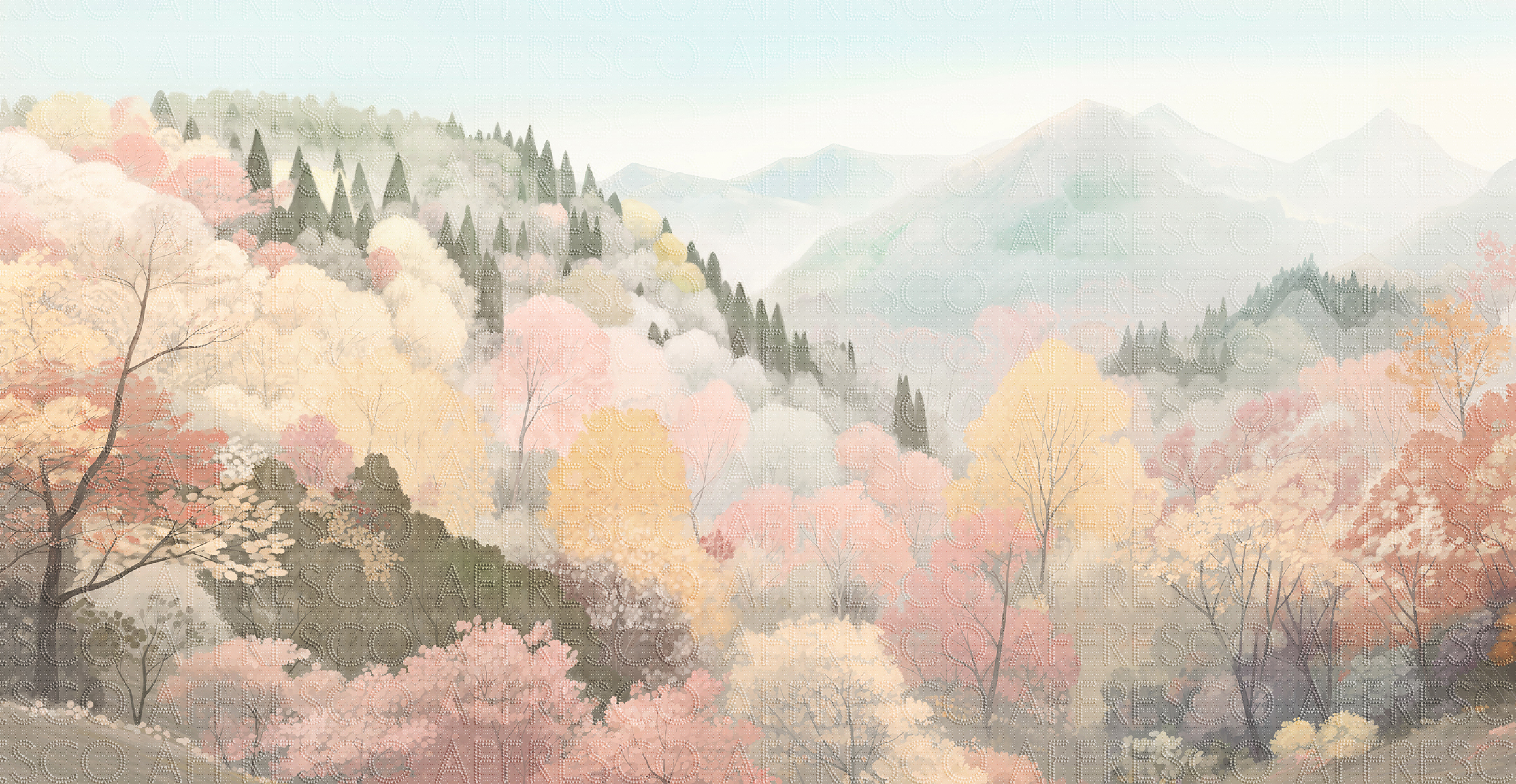 Affresco Лес ID139694