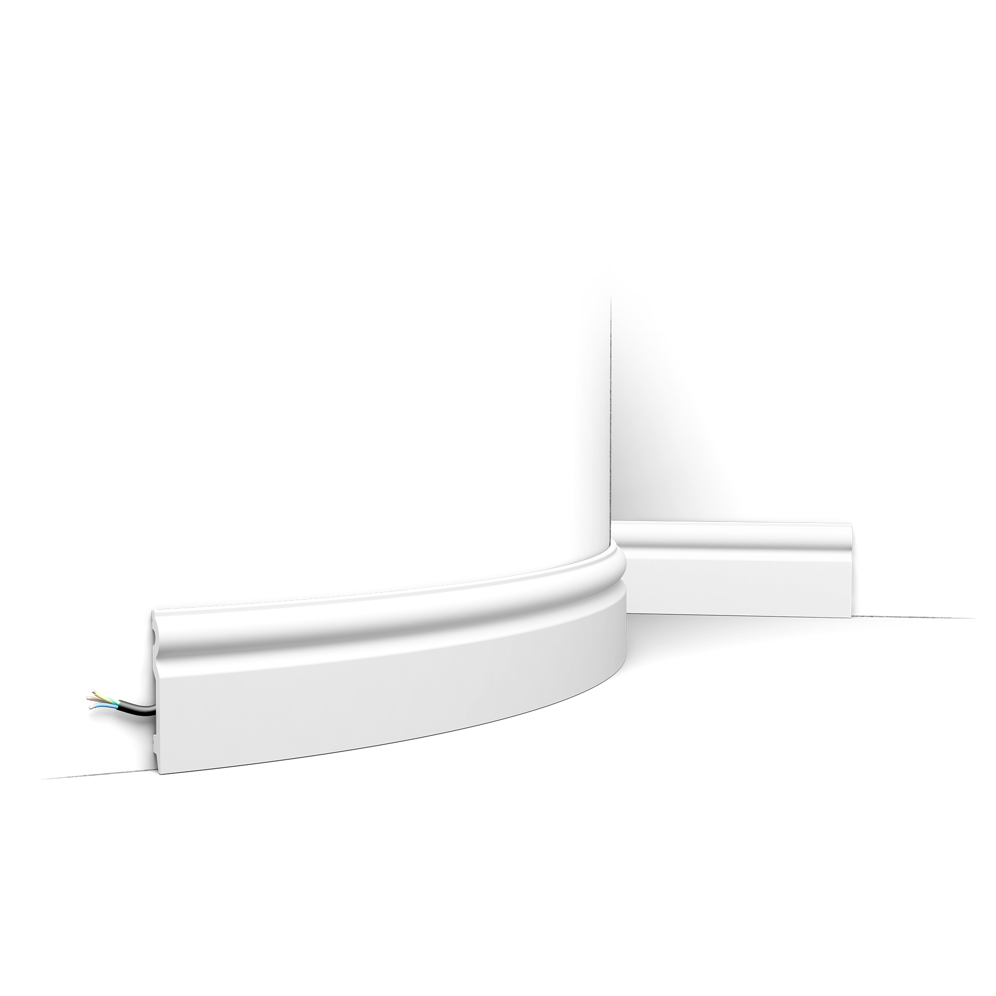 SX137F Гибкий напольный плинтус Orac
