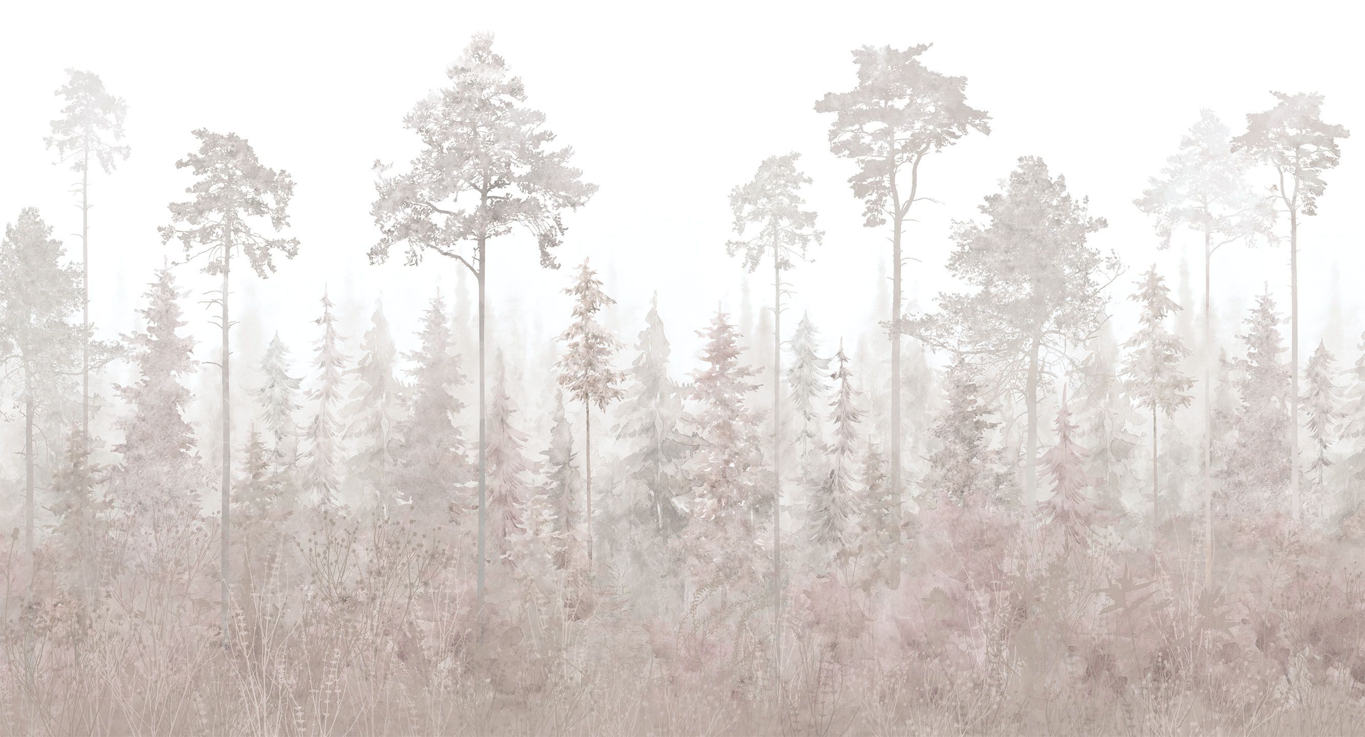 494603 Creativille акварельные сосны