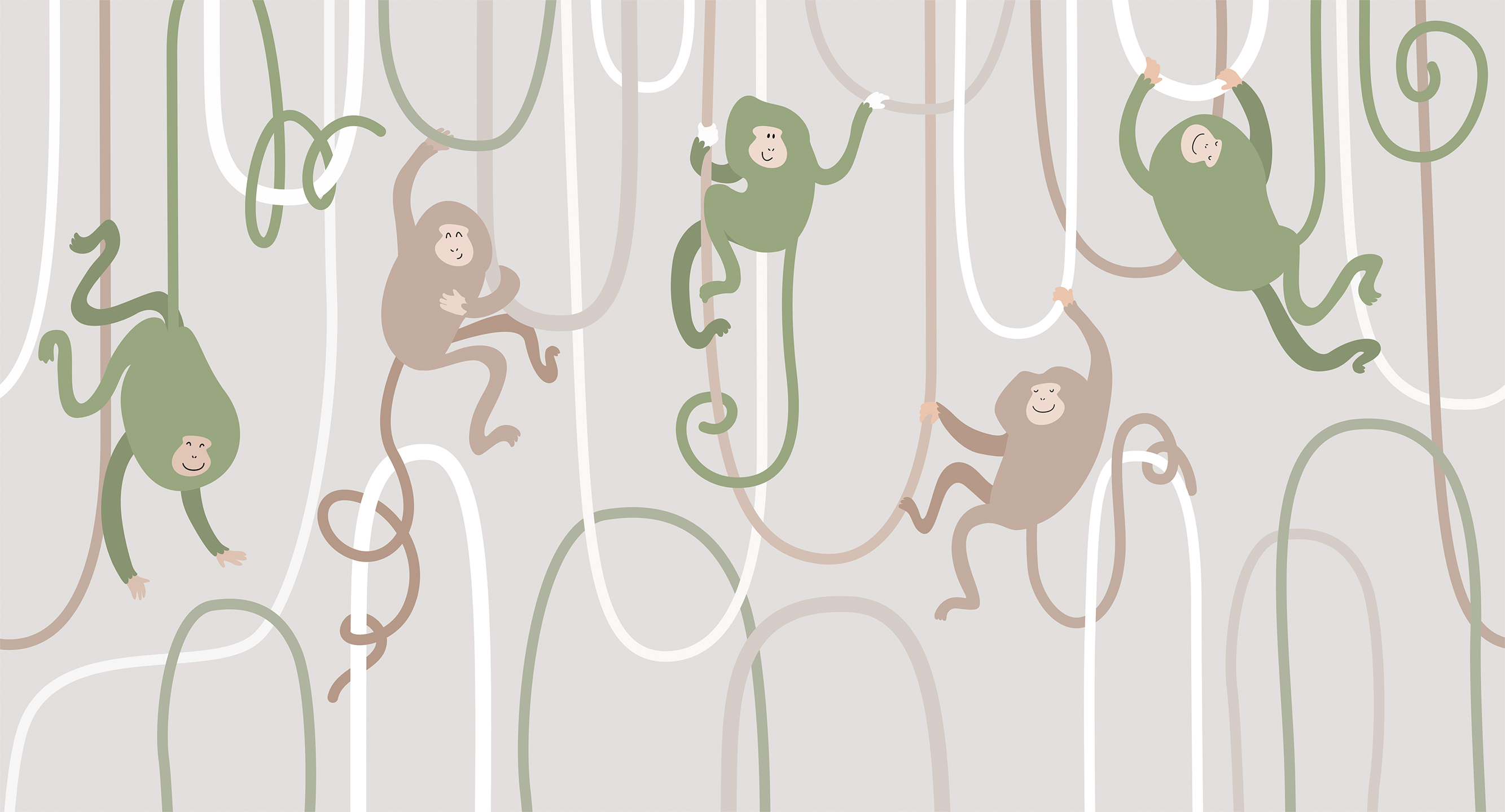 266604 Creativille Веселые обезьянки