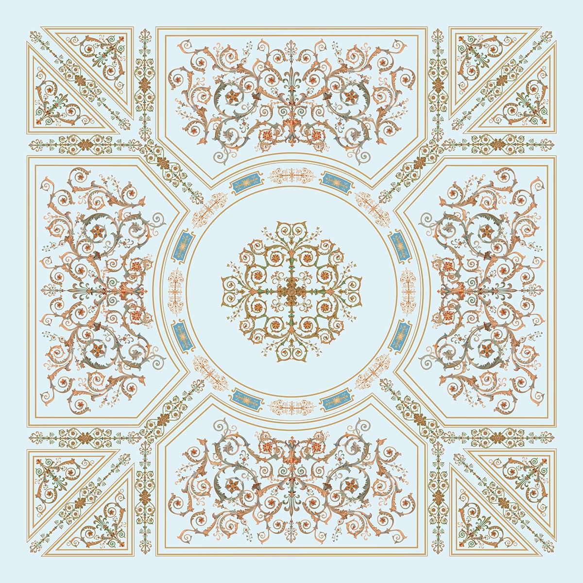 Affresco Сюжеты для потолков 9809