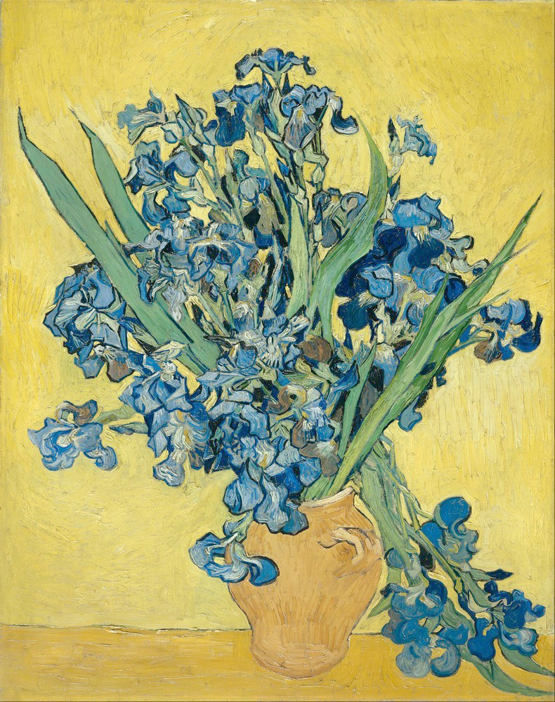 Affresco Импрессионисты и постимпрессионисты Vincent van Gogh, Irises