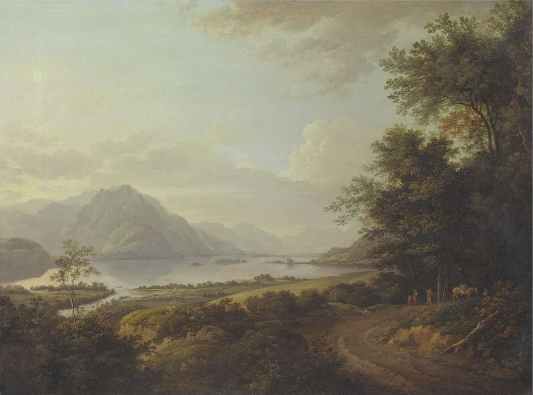 Affresco Классические пейзажи Alexander Nasmyth, Loch Awe Argyllshire