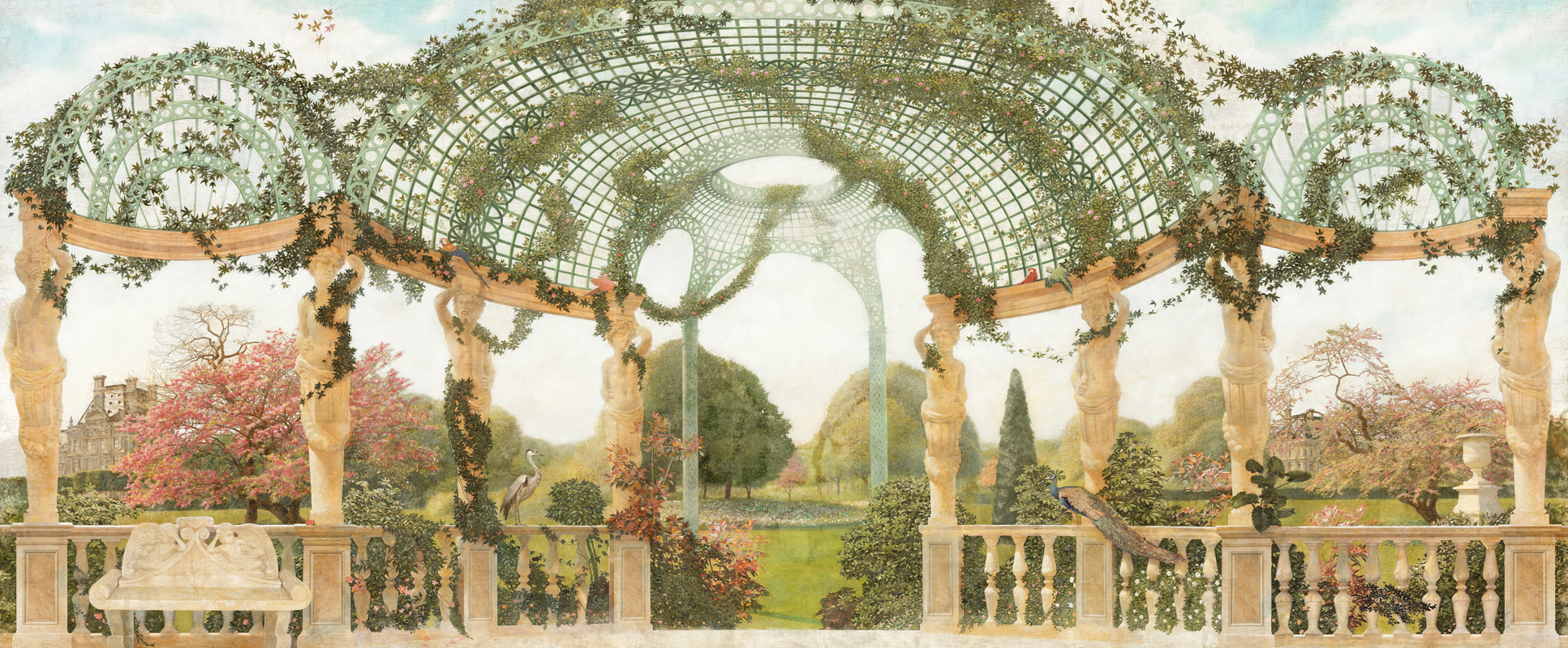 Affresco Живописный пейзаж 4919