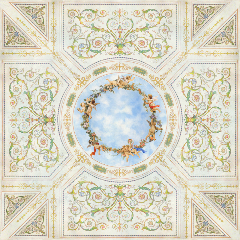 Affresco Сюжеты для потолков 9023