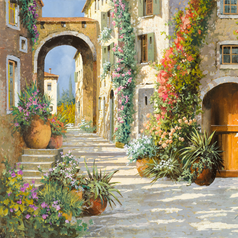 Affresco Живописный пейзаж 6839