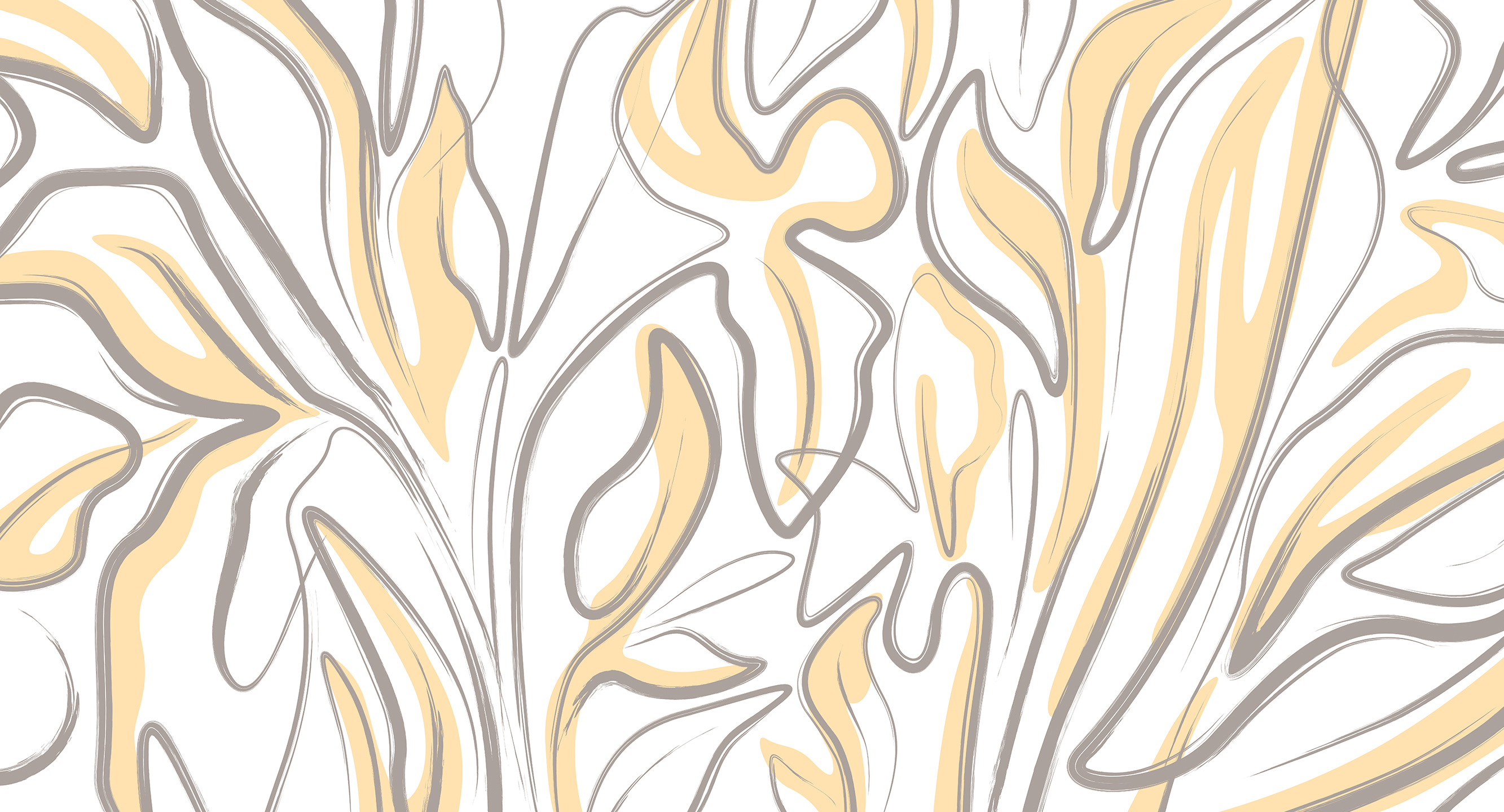 458002 Creativille абстрактный растительный узор