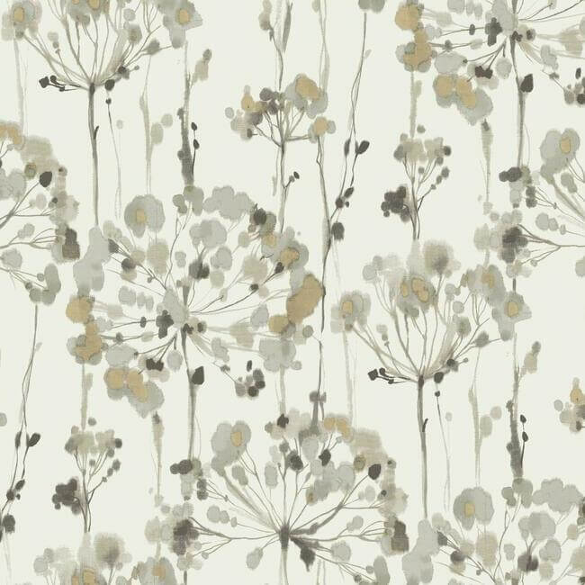 York  Candice Olson Modern Artisan Second Edition  Flourish Wallpaper- Blonde CI2425