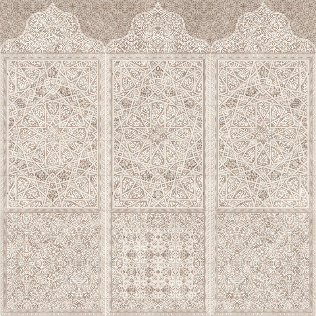 Affresco Восточный орнамент ID136417