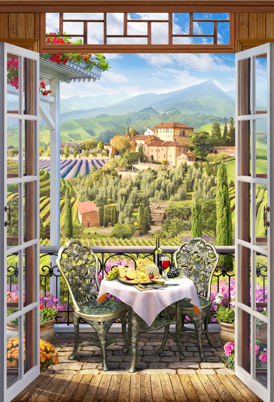 Affresco Лучшие пейзажи 6518