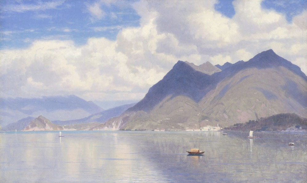 Affresco Классические пейзажи William Stanley, Haseltine Lago Maggiore