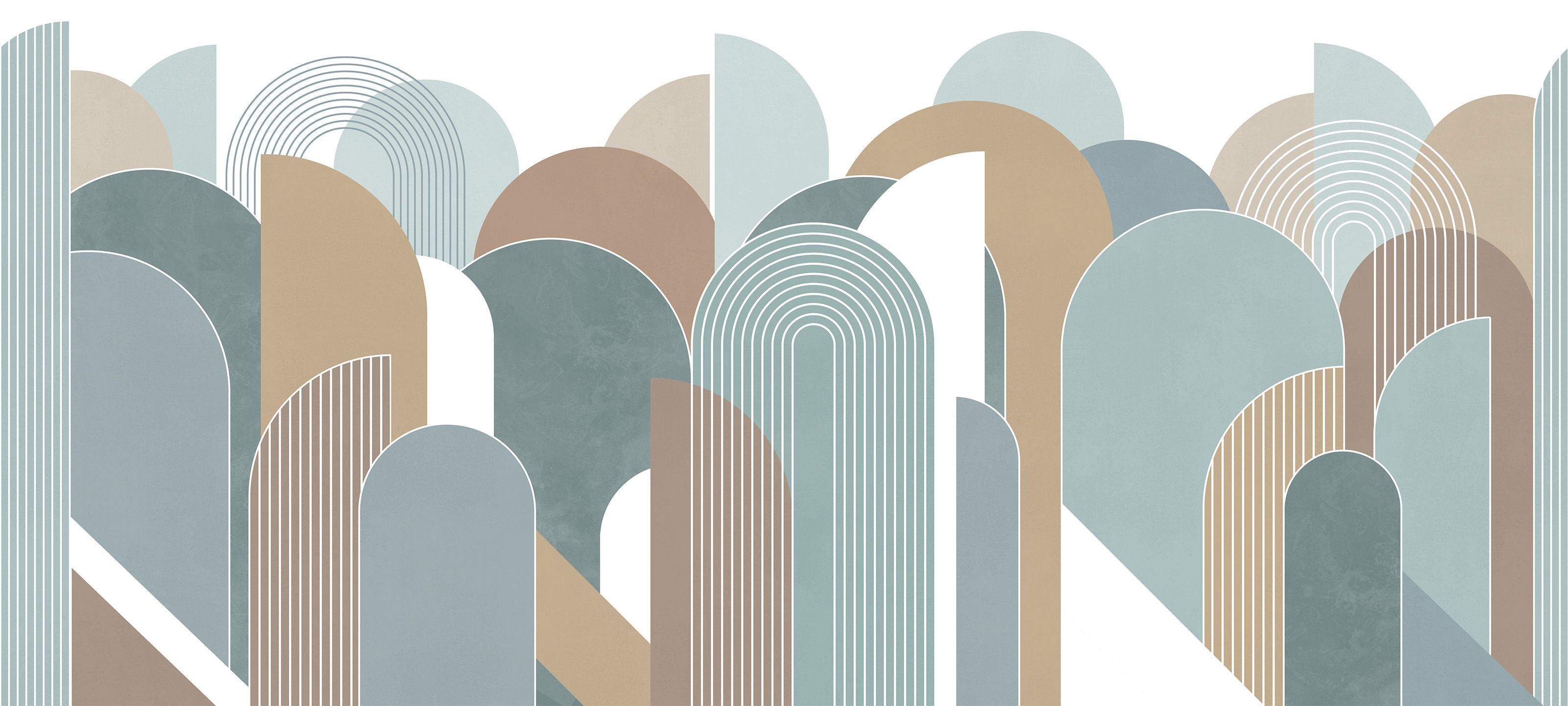 811105 Creativille геометрическая композиция из арок