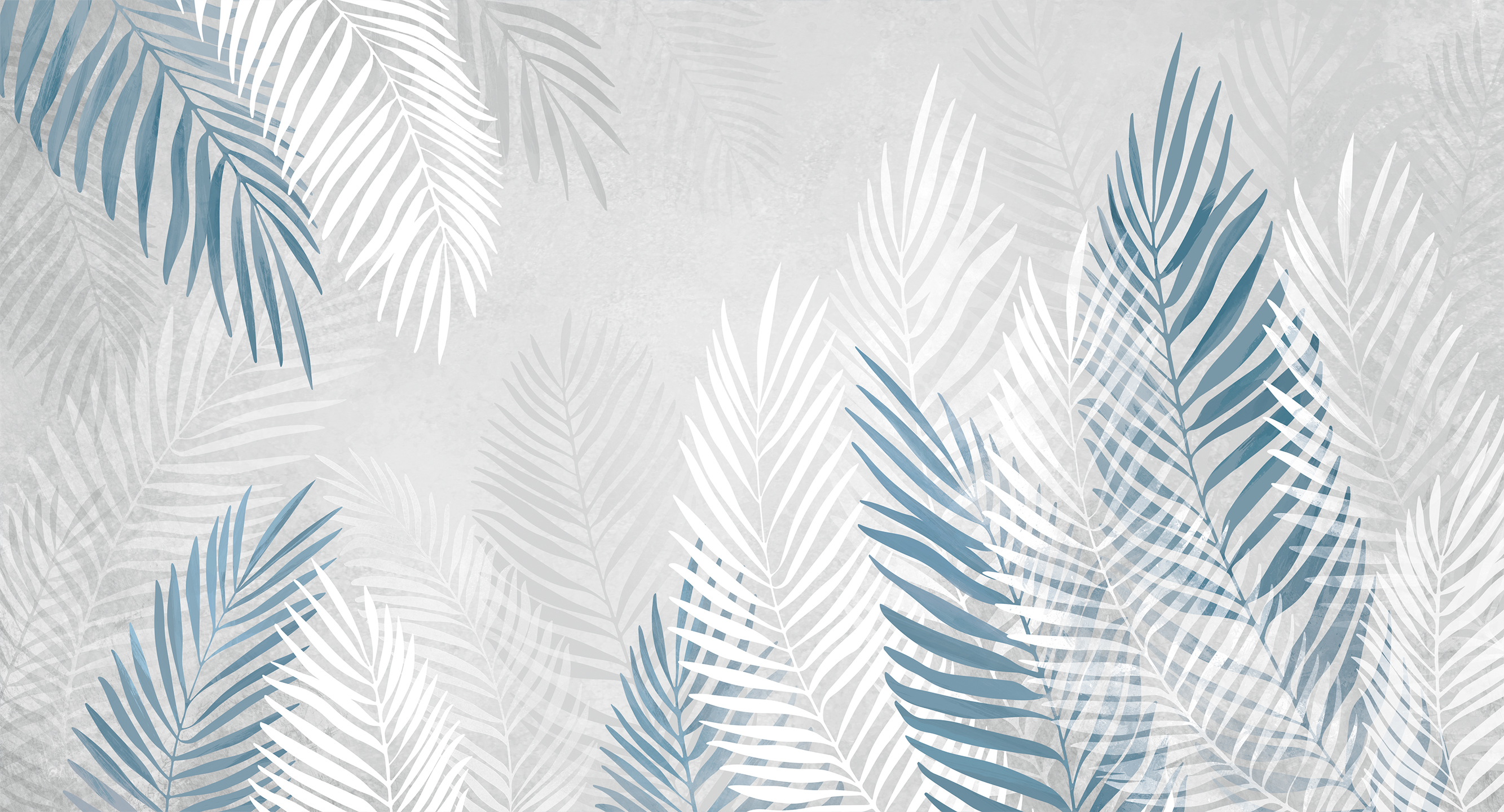 421231 Creativille большие листья в стиле гранж