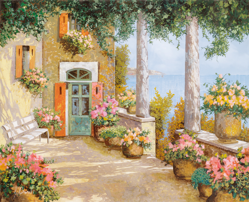 Affresco Живописный пейзаж 6778