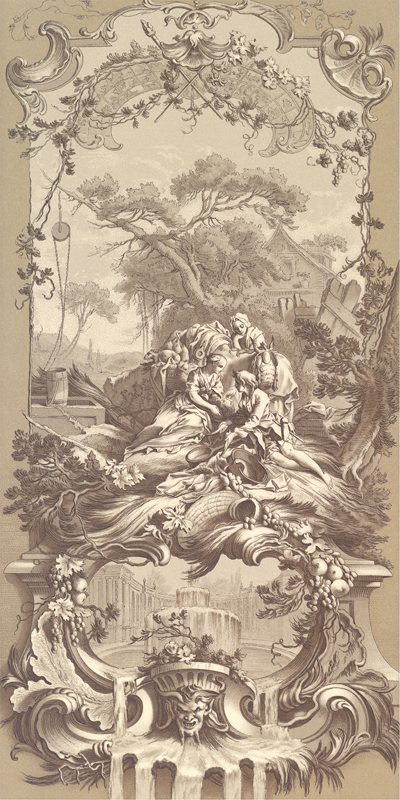 Affresco Классические орнаменты ID13556