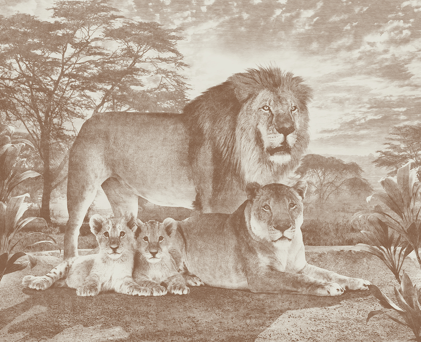 Affresco Животные ID136555