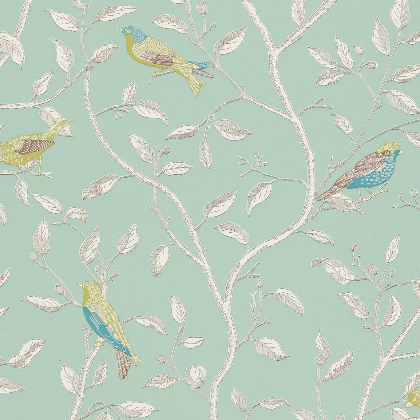 Sanderson Sanderson One Sixty Wallpapers Finches  DOPWFI103