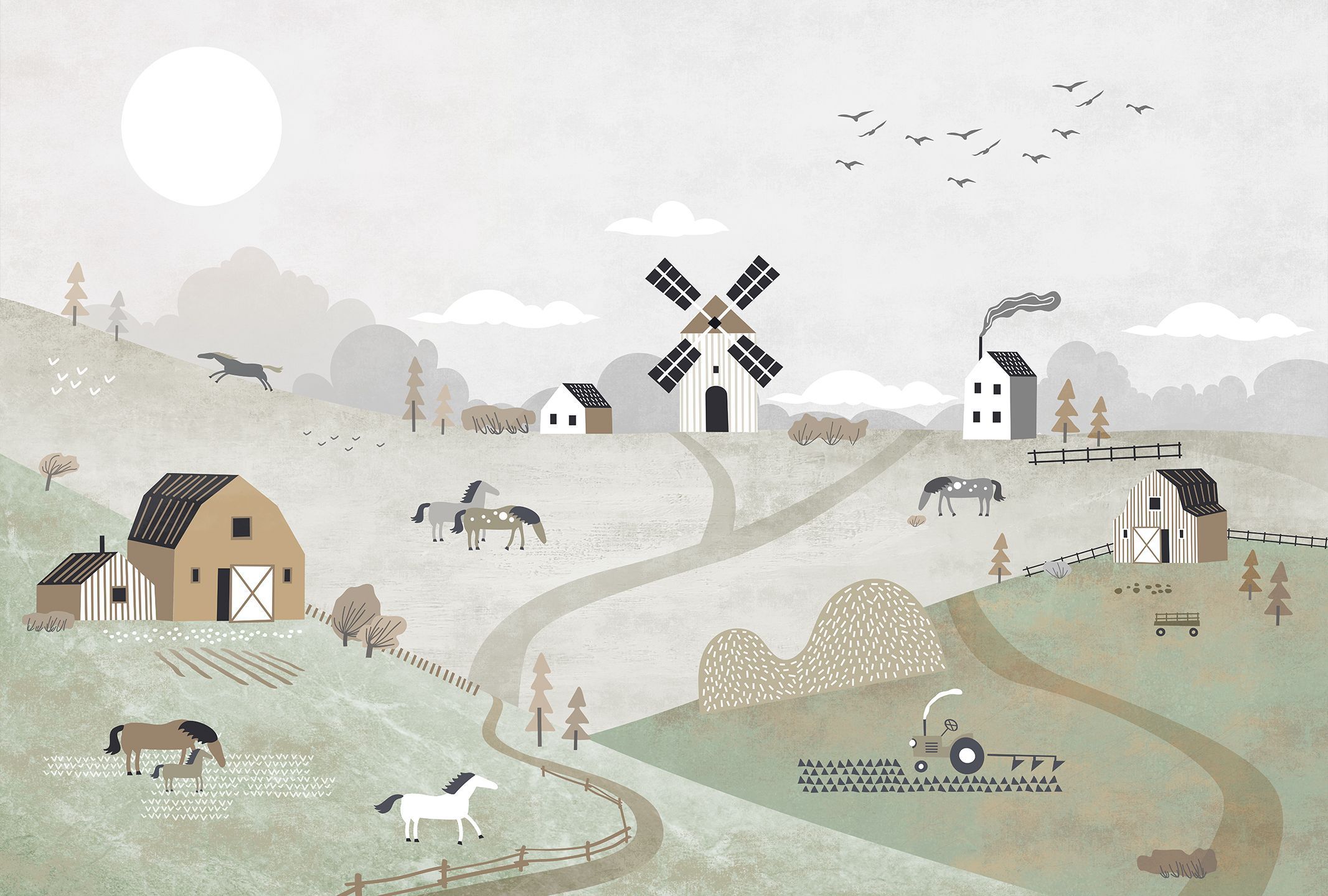 255203 Creativille ферма с конями