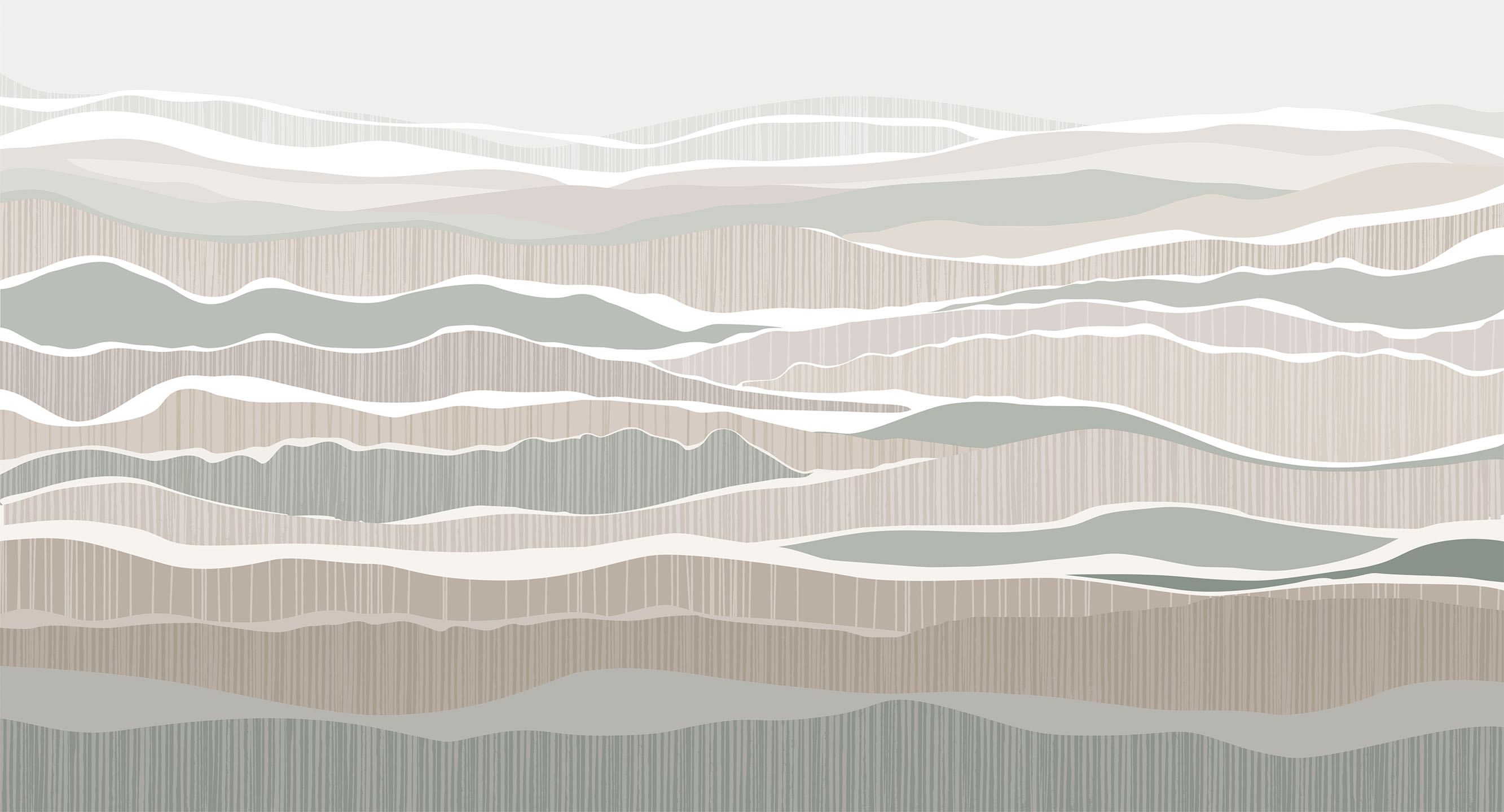 259124 Creativille волнисто-полосатая абстракция