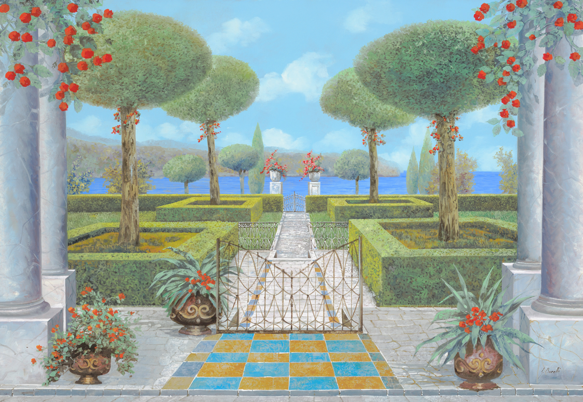 Affresco Живописный пейзаж 6734