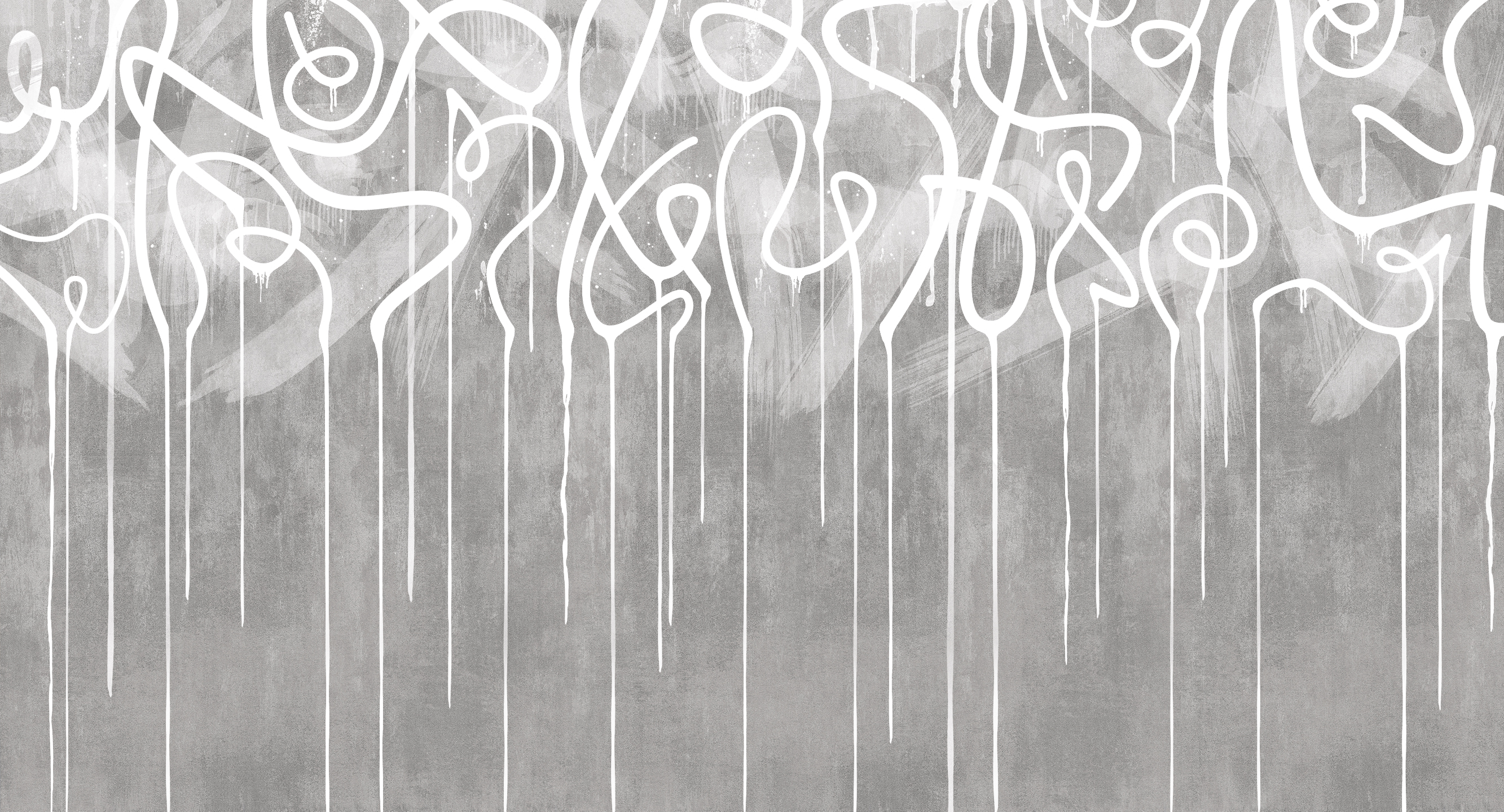 838106 Creativille граффити с подтеками краски