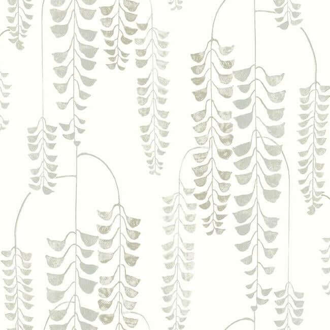 York  York  Deco Wisteria Wallpaper- Neutral BW3942
