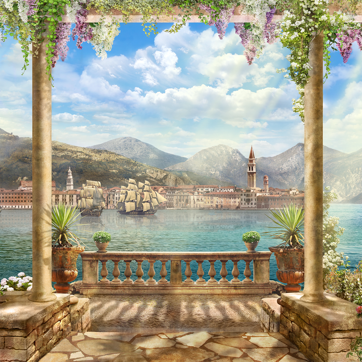 Affresco Лучшие пейзажи 6911