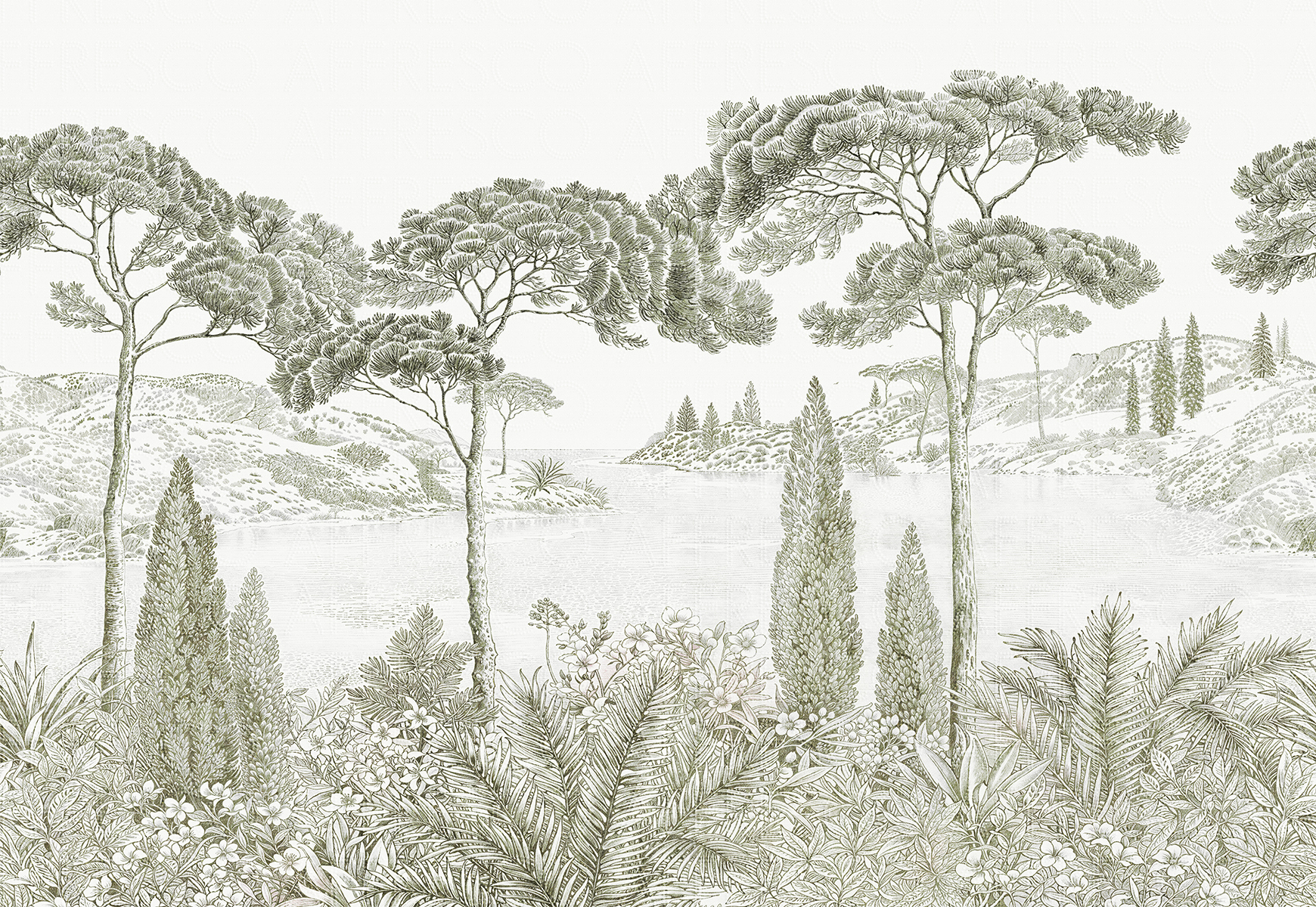 Affresco Лес ID139702