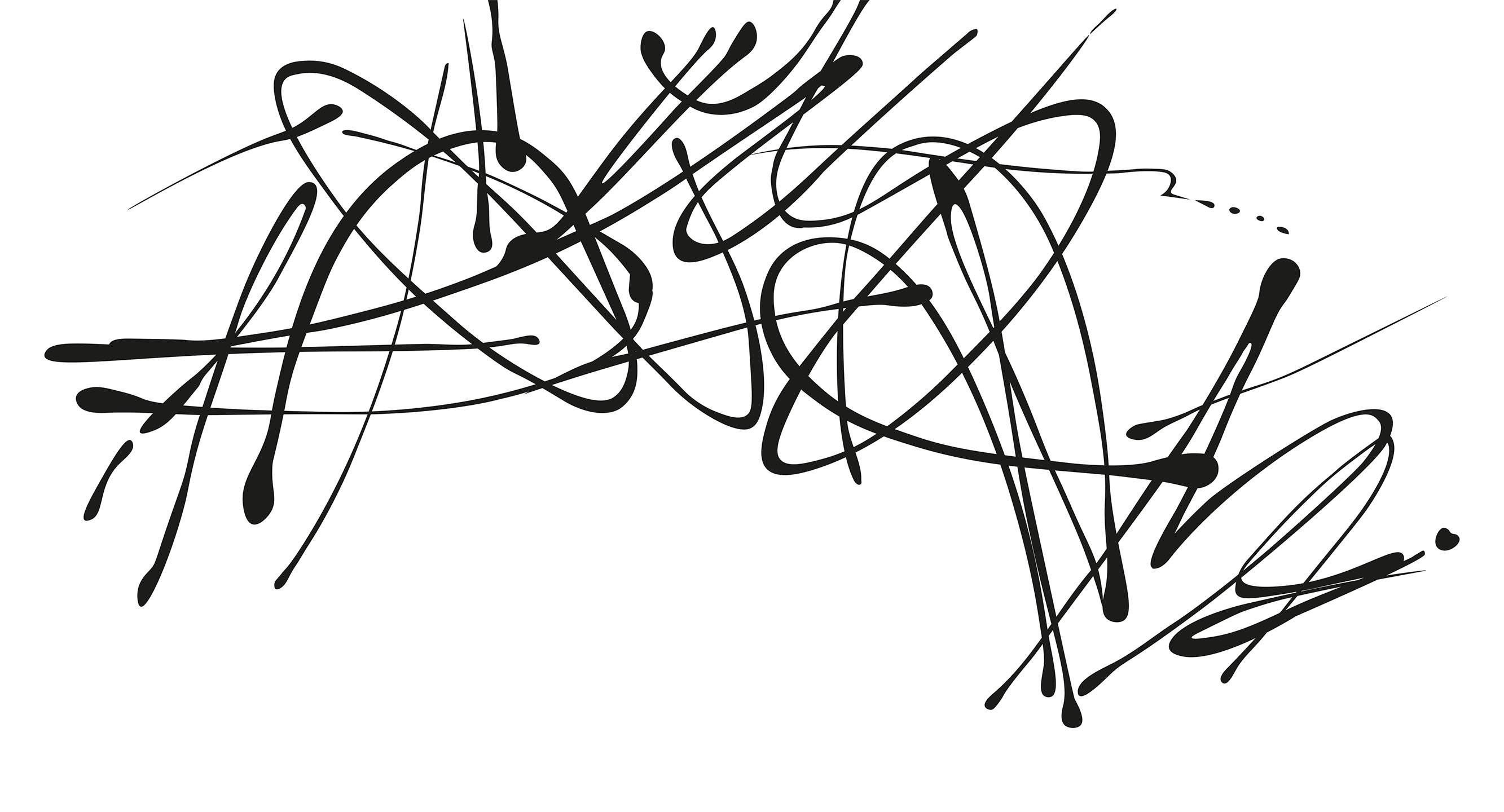 831201 Creativille чернильные росчерки