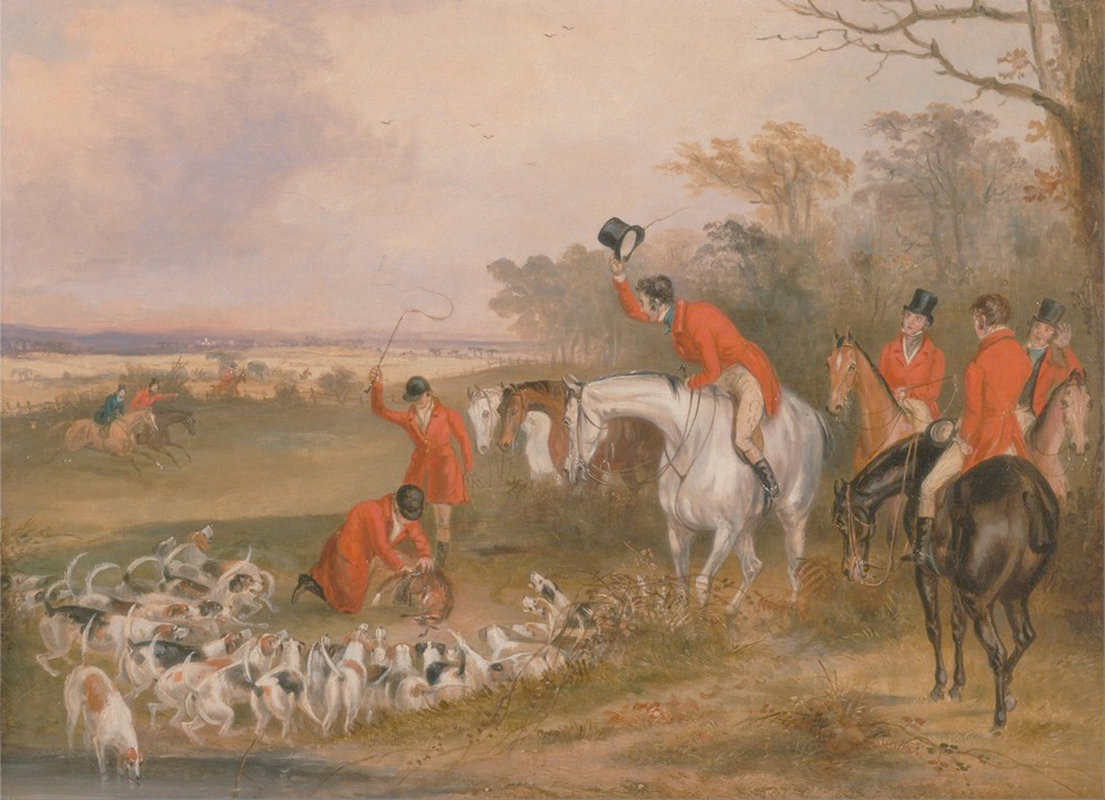 Affresco Francis Calcraft Turner, Bachelors Hall The Death