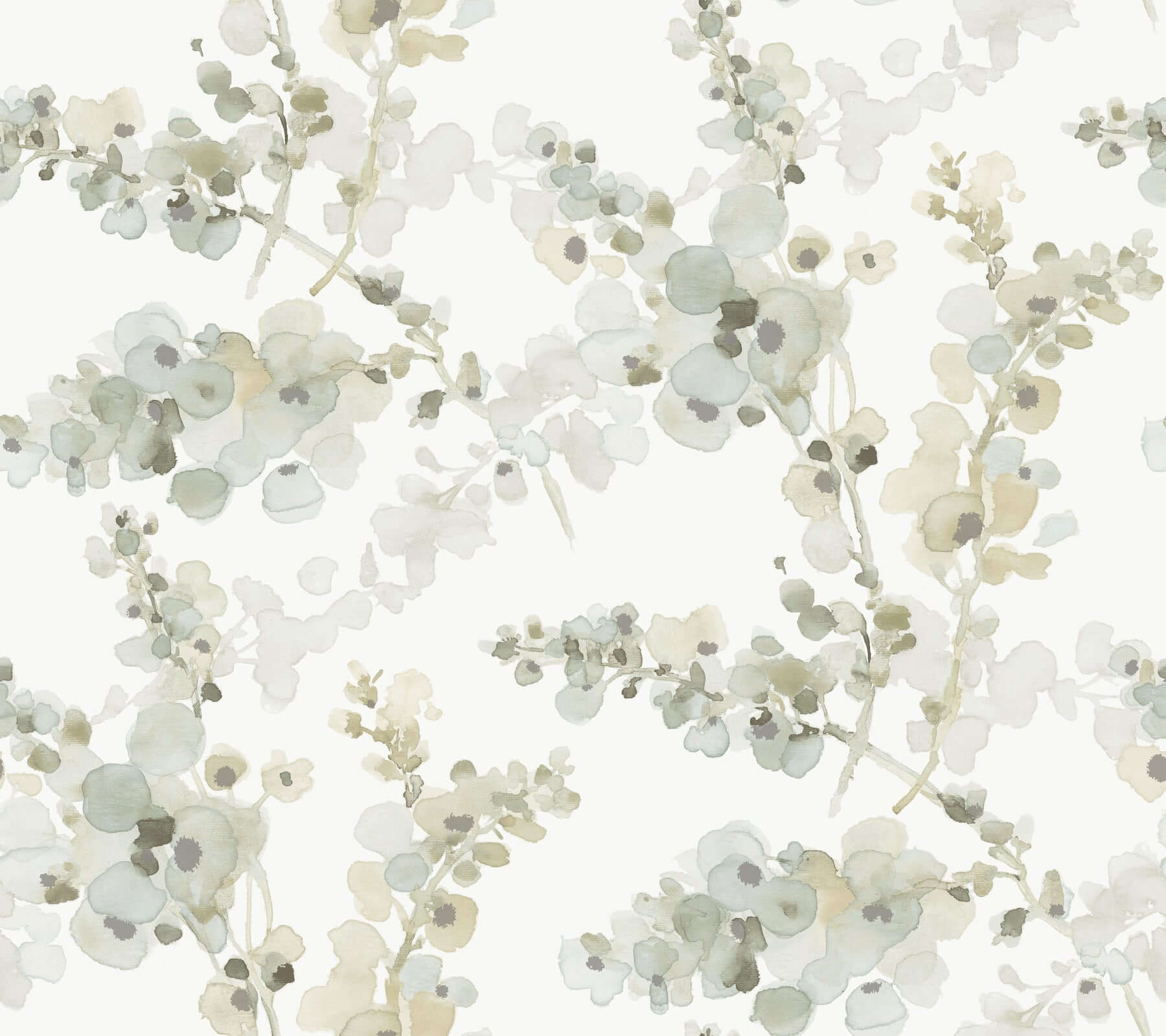 York  York Premium Peel + Stick  Blossom Fling Premium Peel + Stick Wallpaper- Mineral Green PSW1601RL
