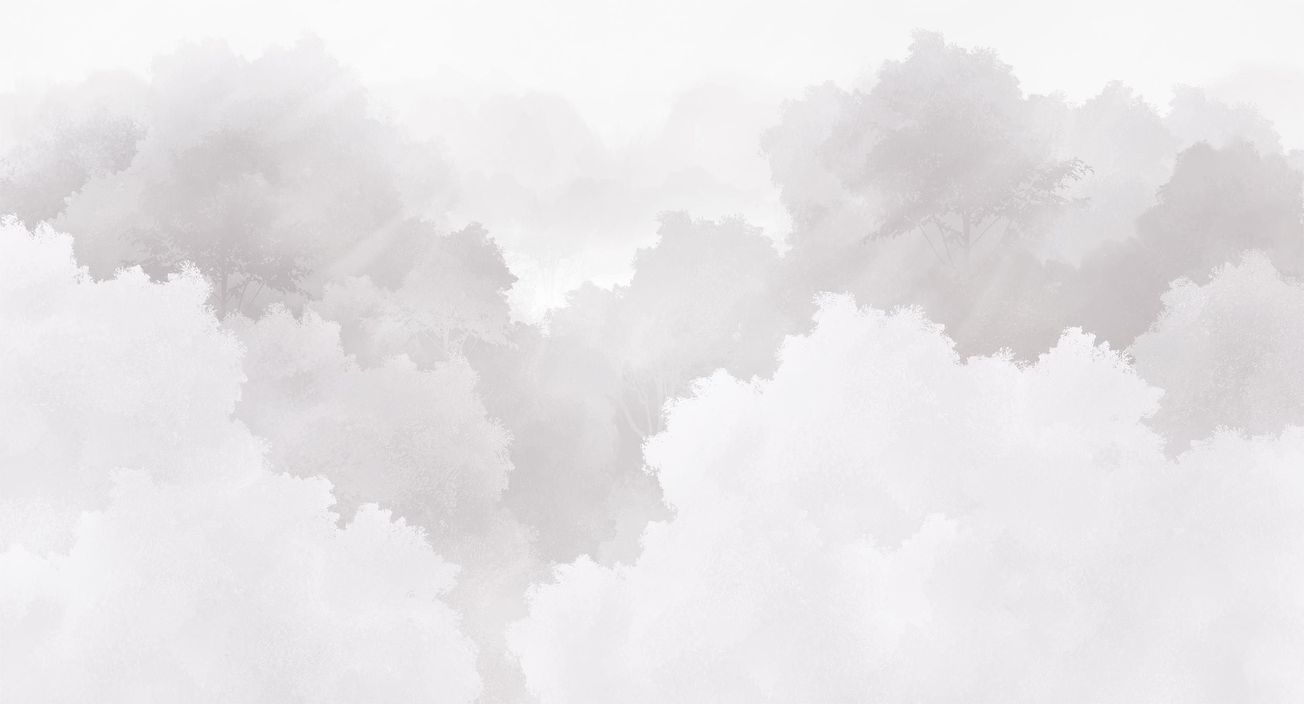 351312 Creativille Деревья в облаках