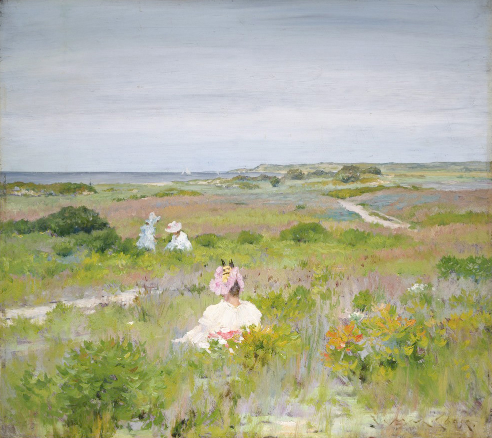 Affresco Импрессионисты и постимпрессионисты William Merritt Chase, Landscape Shinnecock