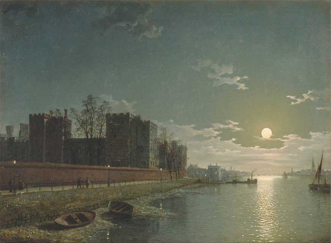 Affresco Классические пейзажи Henry Pether, Lambeth Palace