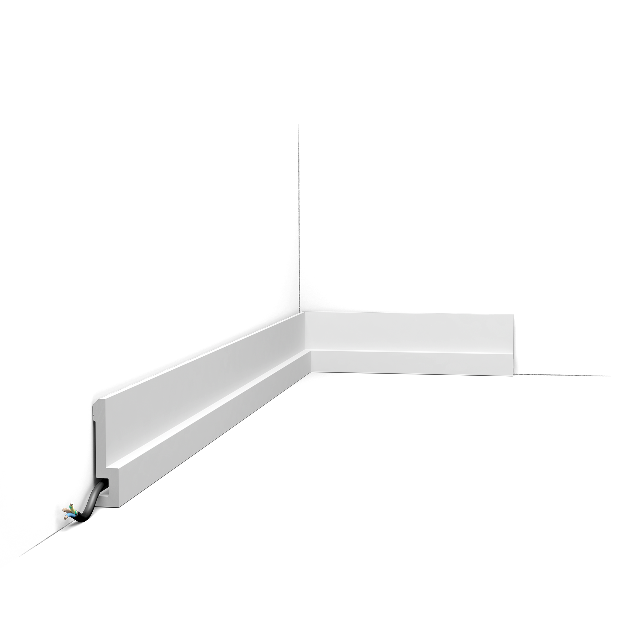 Плинтус напольный Orac PX198 U-СТУПЕНИ/U-STEPS