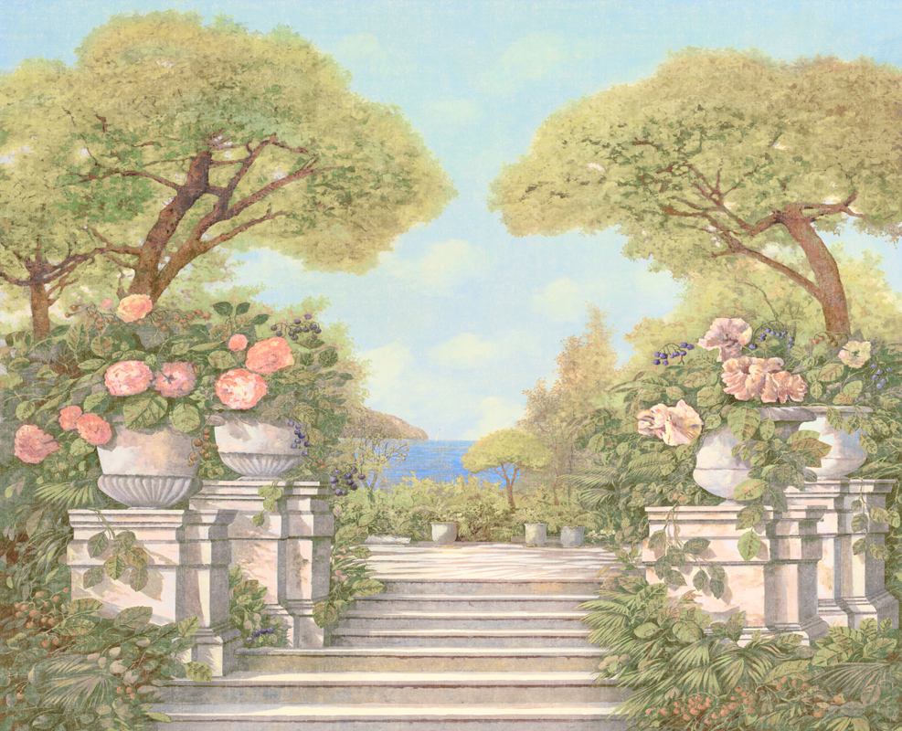 Affresco Живописный пейзаж 6870