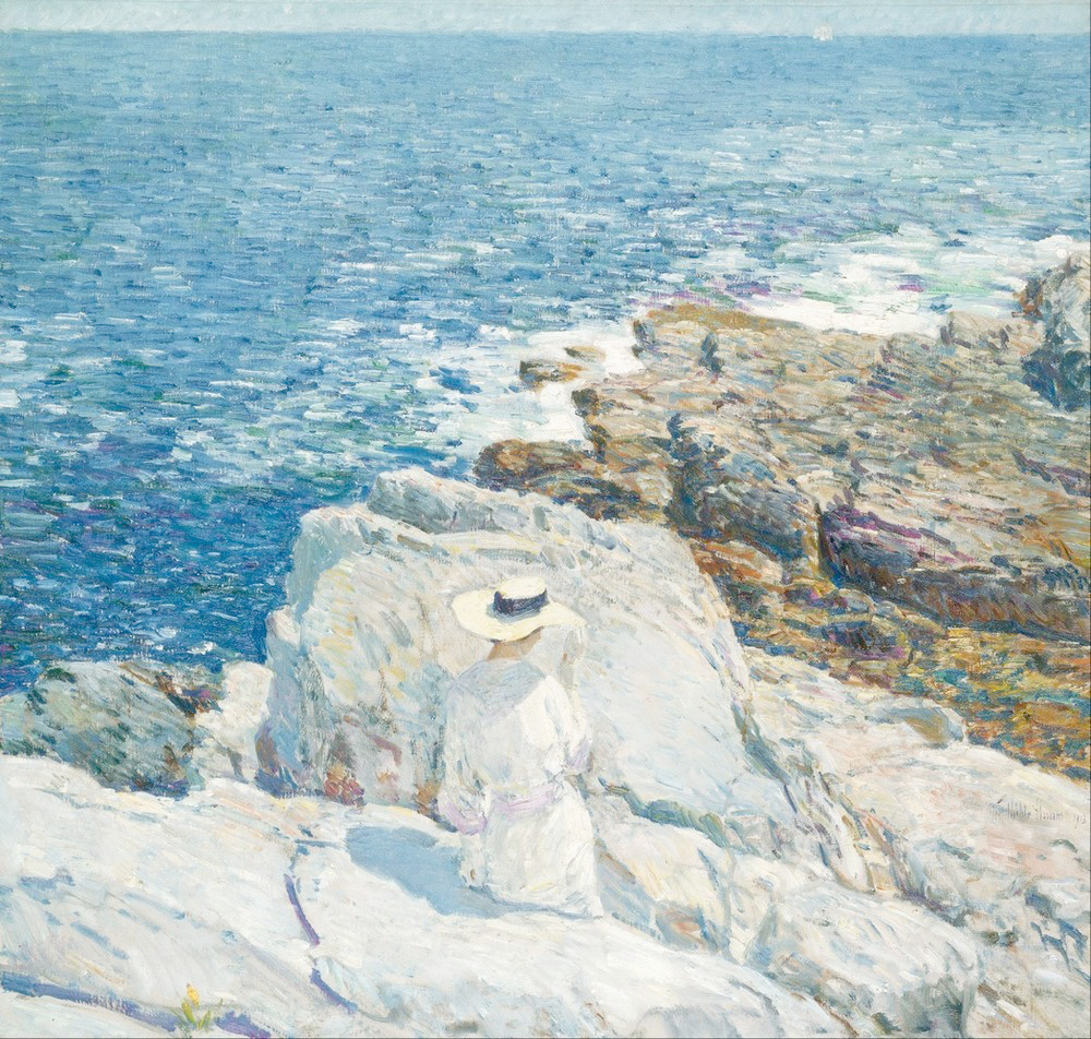 Affresco Импрессионисты и постимпрессионисты Childe Hassam, The South Ledges Appledore