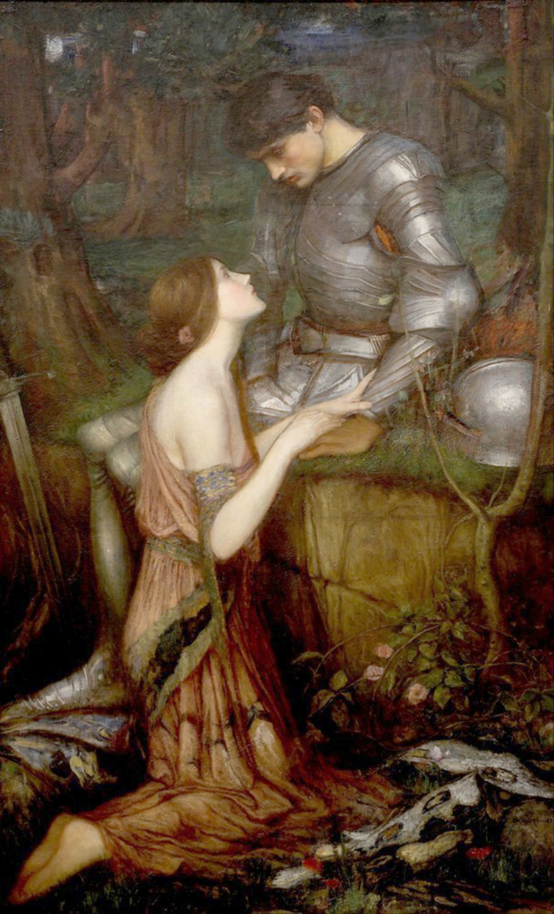 Affresco Античные сюжеты John Waterhouse Lamia