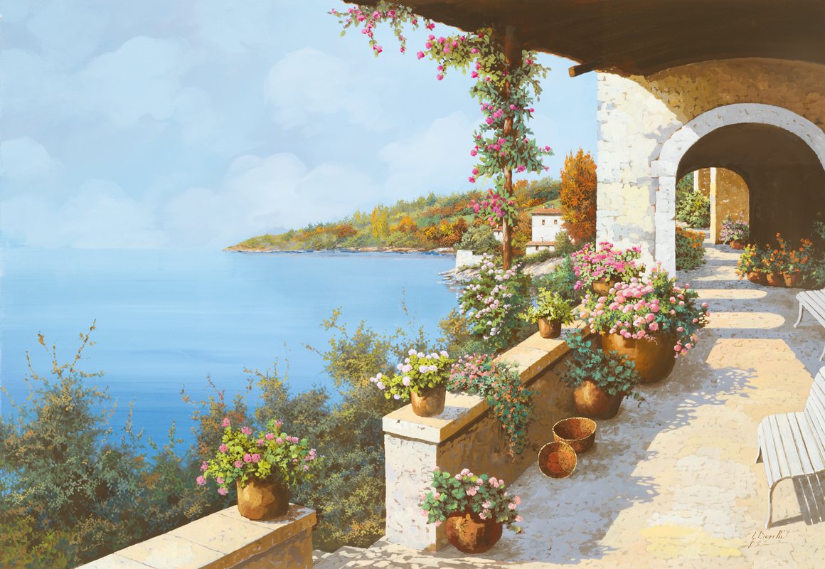 Affresco Живописный пейзаж 6769