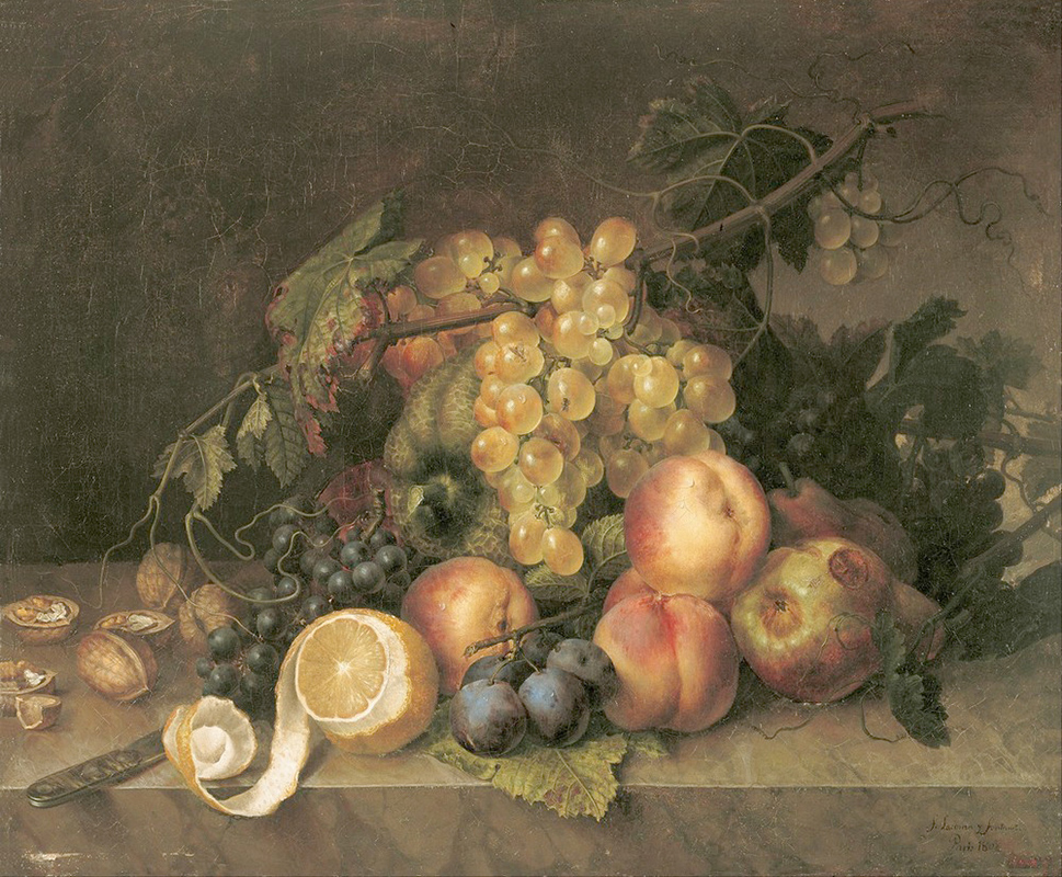 Affresco Натюрморт Francesc Lacoma i Fontanet, Still Life 2