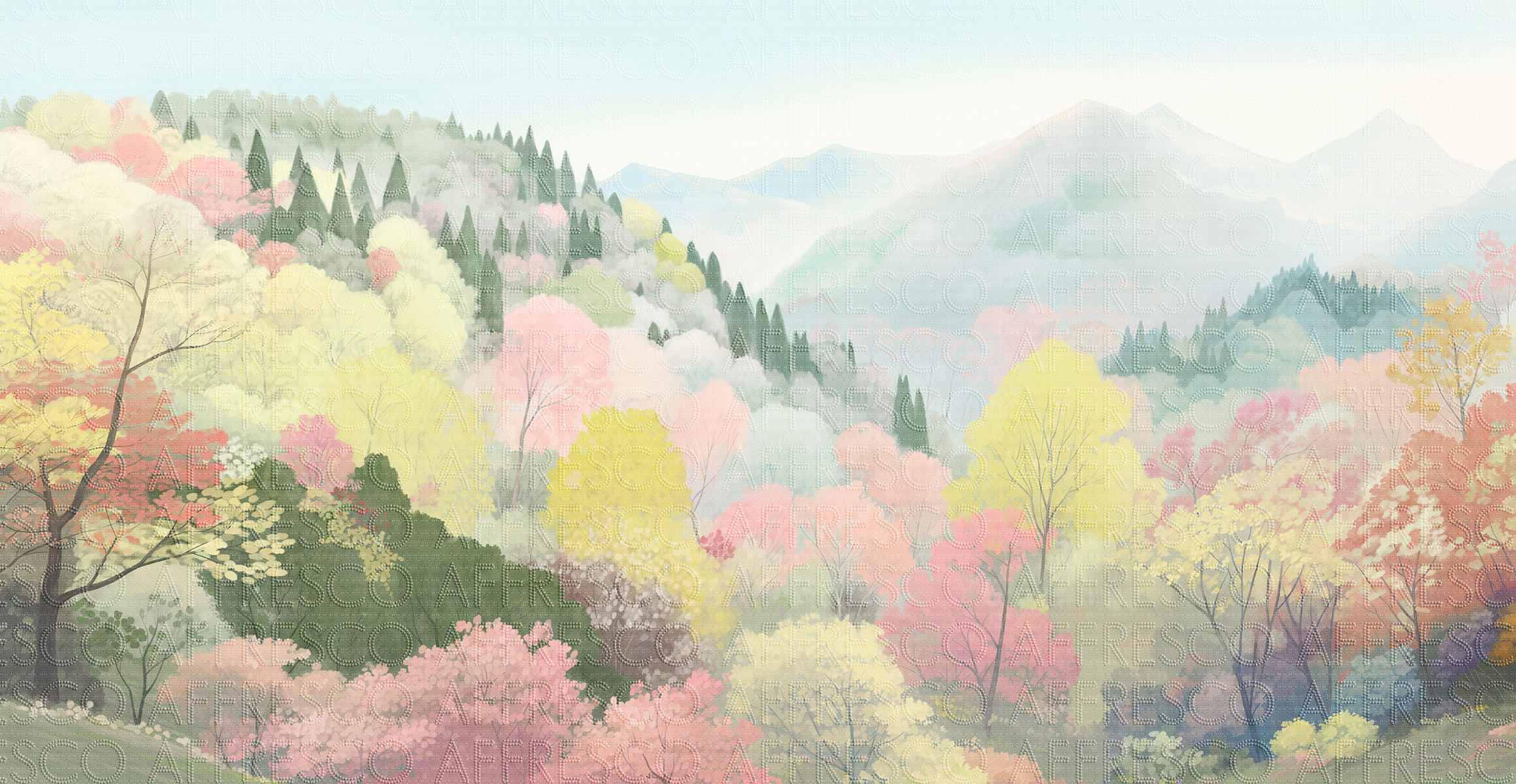 Affresco Лес ID139690